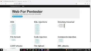 WEB FOR PENTESTER 1, 2 Kurulum