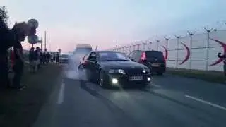 Mad Friday Le mans 2015 - BMW E46 getting it down!