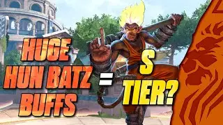 HUGE HUN BATZ BUFFS MAKE HIM S TIER?!