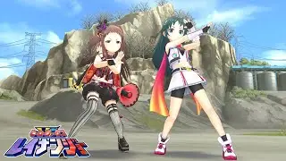 「デレステ」ヒーローヴァーサスレイナンジョー (Game ver.) 南条光、小関麗奈 SSR (Hero Versus Reinanjou)