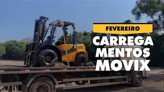 CARREGAMENTOS FEVEREIRO MOVIX | Acompanhe como foi nosso mês