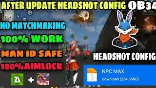 Free Fire Auto Headshot Config File🎯🌠 Macro Aimbot + No Recoil Regedit ‼️