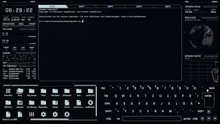 Cyber Terminal eDEX-UI 