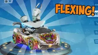 FLEXING THE MASTER WHEELS ONLINE! | Crash Team Racing Nitro Fueled