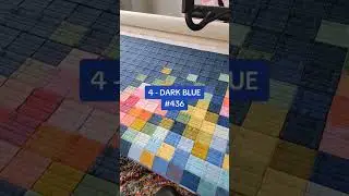 how many thread colors on one quilt? #nataliabonner #quilting #freemotionquilting