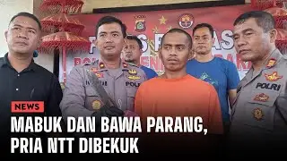 Mabuk dan Bawa Parang di Lapangan Puputan Badung, Pria NTT Dibekuk