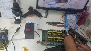AO VIVO CONSERTANDO INVERSOR OFF GRID TECH ONE 3000W