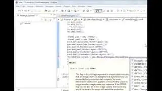 Java programming Lesson 81 GUI : JScrollPane