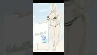ИНО ЯМАНАКА В КУПАЛЬНИКЕ ИЗ АНИМЕ НАРУТО