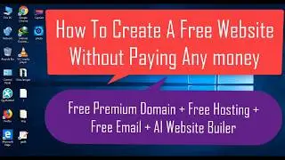 How To Create A Free Website With Premium Domain And Hosting