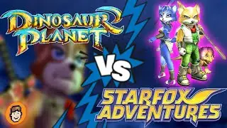 Dinosaur Planet vs. Star Fox Adventures | Side by Side Comparison
