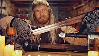 Medieval Bladesmith | ASMR | soft spoken sword selection for sleep