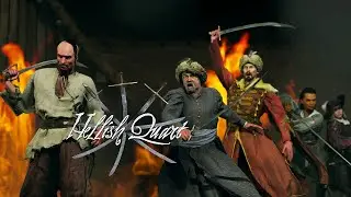 A la fin de l'envoi, j'me touche ! HELLISH QUART (mode arcade)