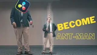 Shrink Like ANT-MAN | Davinci Resolve Tutorial