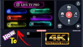 copyright free neon Instagram logo animation Kinemaster | How to make neon Instagram logo Animation🔥