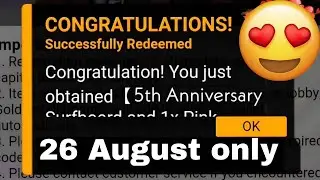 FREE FIRE | FF REDEEM CODE TODAY 26 AUGUST FREE FIRE REDEEM CODE TODAY | 26 AUGUST | REDEEM CODE