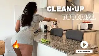 [4K] Transparent Kitchen Reset | Fresh Cleaning with Sophie