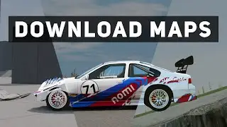 BeamNG Drive, How to Download Custom Maps!!