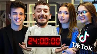 24 SAAT EN İYİ TİKTOK ÇEKEN KAZANIR ?! #3 w/  