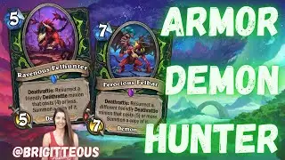 Armor Demon Hunter is Busted 🐉 Hearthstone Emerald Dream 🐉 deck code ➡️