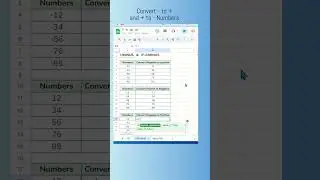 Convert Negative to Positive Number in Google Sheets