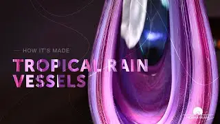 Tropical Rain Vessels - Advanced Techniques - Maui on Maui Glass Art