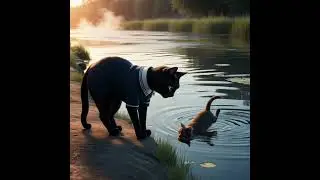 Save the kitten that can't swim