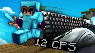 Keyboard + Mouse Sounds ASMR | Hycraft Bedwars