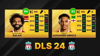 DLS 24 | Liverpool Player Ratings! 😱🔥