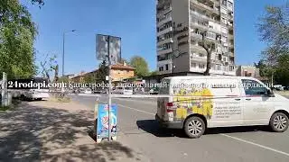 Катастрофа с автобус на най-оживеното място в Кърджали, водачът е в безсъзнание