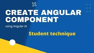 Create Angular Components Using angular CLI | How to create Component in Angular 12