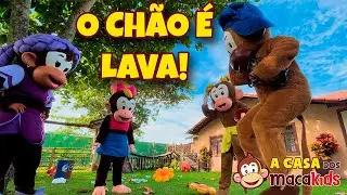 Chão é lava | Macakids