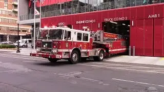 DCFD Engine 1, and Truck 2 Responding