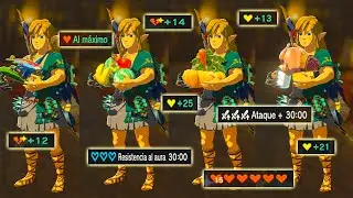 Cocinando con Link en Zelda Tears of the Kingdom