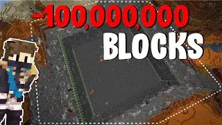 SOOO..... I DUG 100 MILLION BLOCKS!
