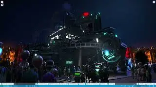 Planet Coaster - The Crystal Maze - Futuristic Zone
