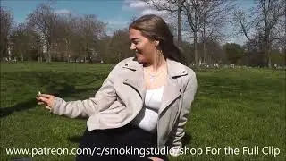 Kasey: First Time Trying Cigarettes - Will She Become a Regular Smoker?