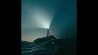 Сделал Маяк в Блендер | Lighthouse Scene in Blender 3D 