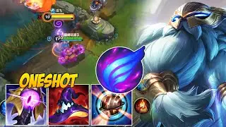 TOP 1 GRAGAS GAMEPLAY IN CHINA SERVER | NEW BUILD and RUNES