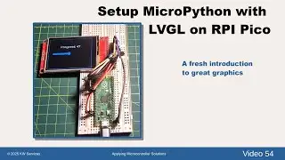 Setup MicroPython with LVGL on RPI Pico
