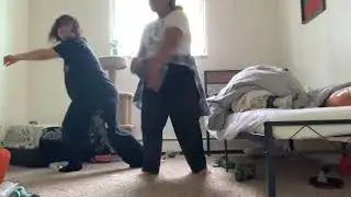 Shelly and Aiden doing JUST DANCE-Daddy Yankee, Limbo