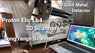Proton Elic Lb4 Gold Metal Detector | Best Long Range 3D Scanner | Assuva detectors