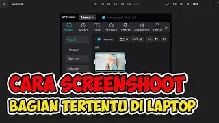 cara screenshot sebagian layar di laptop