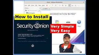How to Install Security Onion on VMware Workstation 16 Pro step by step lab