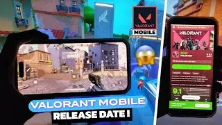 OFFICIAL 😍 VALORANT MOBILE RELEASE DATE IN INDIA