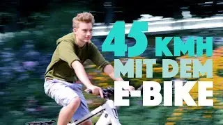 45 KMH mit dem E-Bike