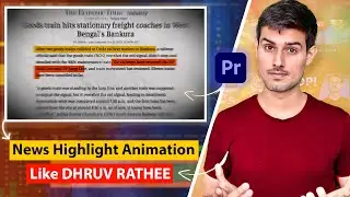 How To Create News Highlight Animation Like 