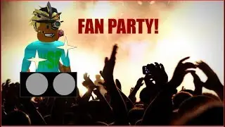 HAVING A STINKY GANG FAN PARTY IN YT SIM 2! (Roblox)