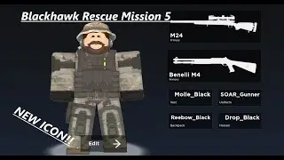 THE SNIPER AND SHOTGUN IN BLACKHAWK ARE OP!!! NEW ICON!!! (Roblox Blackhawk Rescue Mission 5)
