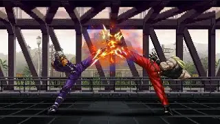 Krizalid Vs Rugal 2002 - The King of Fighters Epic Boss Battle X MUGEN